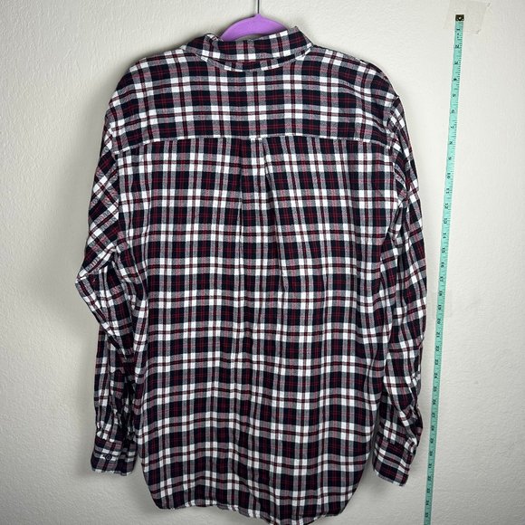 Champs Button Down Long Sleeve Shirt Men's Size L 100% Cotton - Picture 7 of 9